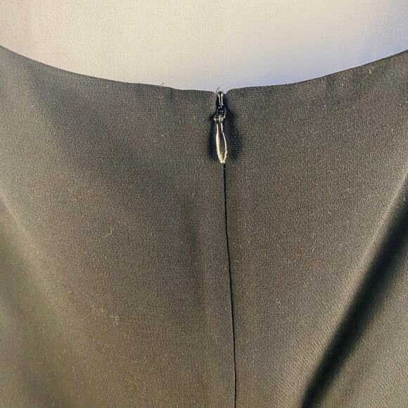 MM. Lafleur Black Scoop Neck Sleeveless Classic Sheath Dress‎ Size 16 - Picture 4 of 6